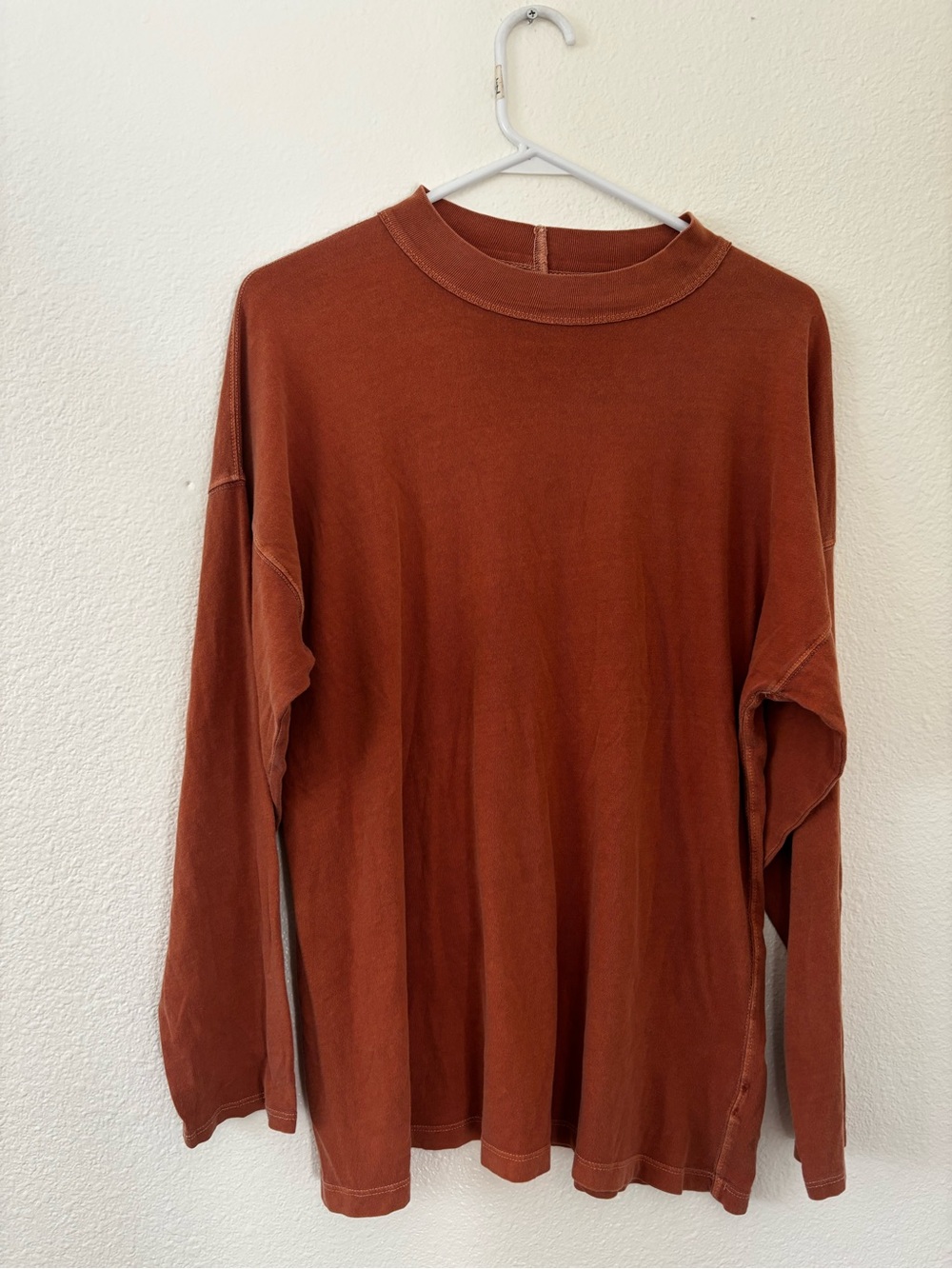 We The Free Burnt Orange Crewneck Tee
